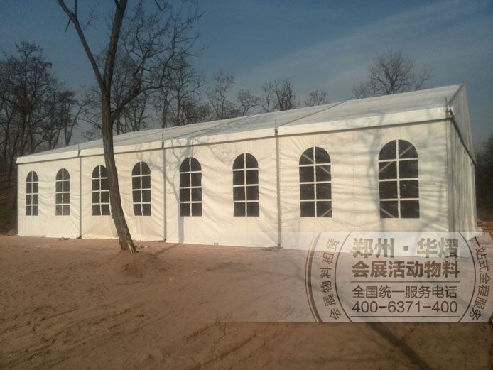 <b>雁鸣蟹园滑雪场篷房搭建</b>